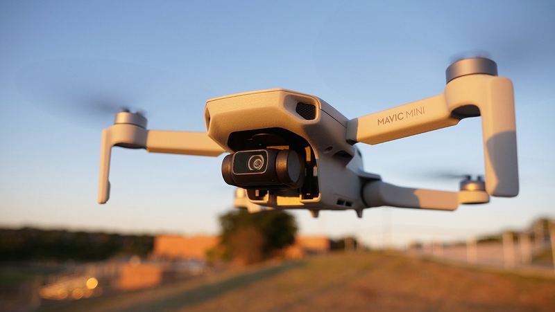 Drone in volo